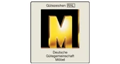 Das Goldene M — znak jakości Deutsche Gütegemeinschaft Möbel